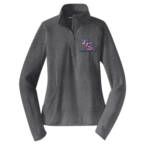 TPS Baseball - Ladies Sport Wicking 1-4 Zip Pullover