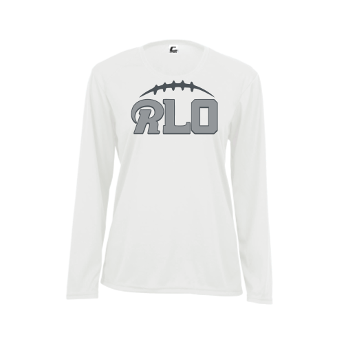 Load image into Gallery viewer, RLO Football -  Ladies LS Performance Tee
