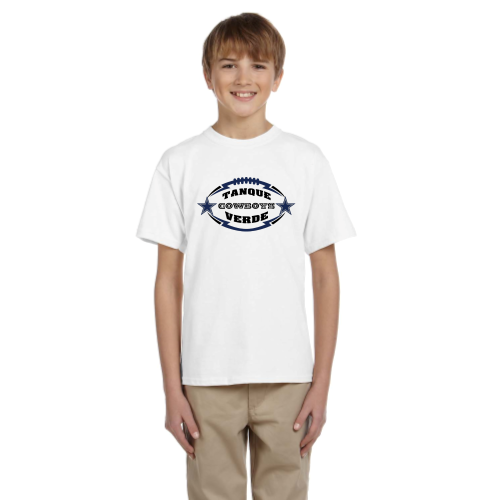 Tanque Verde Cowboys - Youth Short Sleeve Cotton Tee