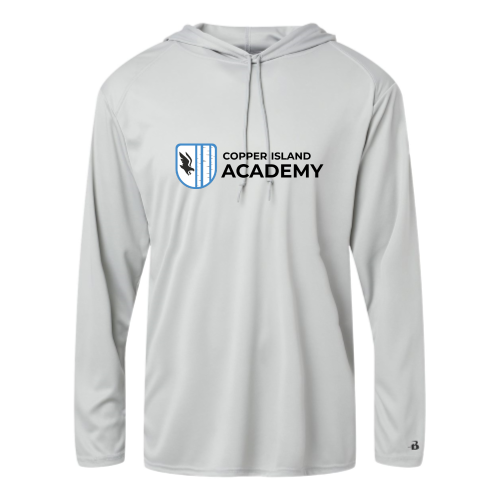 Copper Island - Adult LS Performance Tee with Hood