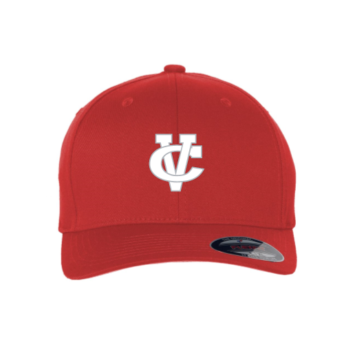 Coosa Valley Softball - Red - Cotton Blend Fitted Cap