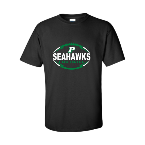 Peninsula Youth Seahawks - Adult Short Sleeve Cotton Tee