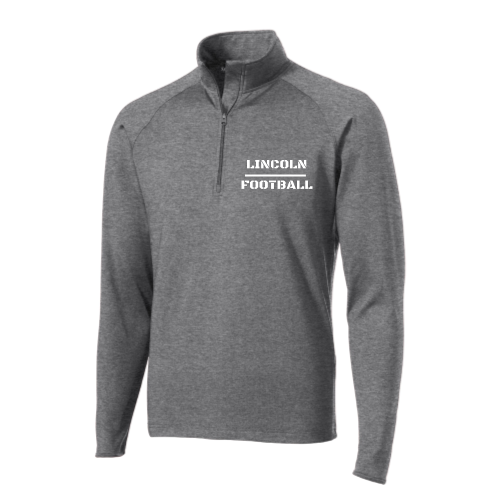 Lincoln Football - Sport Wicking 1-4 Zip Pullover