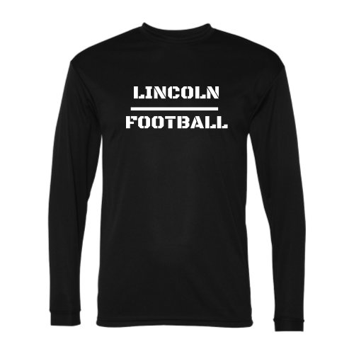Lincoln Football - Adult LS Performance Tee