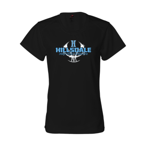 Load image into Gallery viewer, Hillsdale Basketball - Badger - B-Dry Core Ladies T-Shirt
