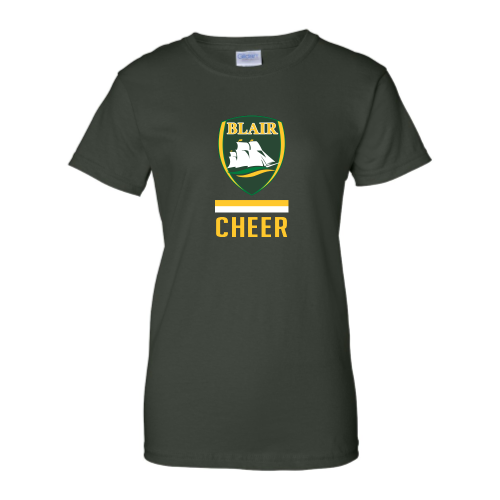 Load image into Gallery viewer, Blair Cheer - Ladies' Short Sleeve Cotton Tee
