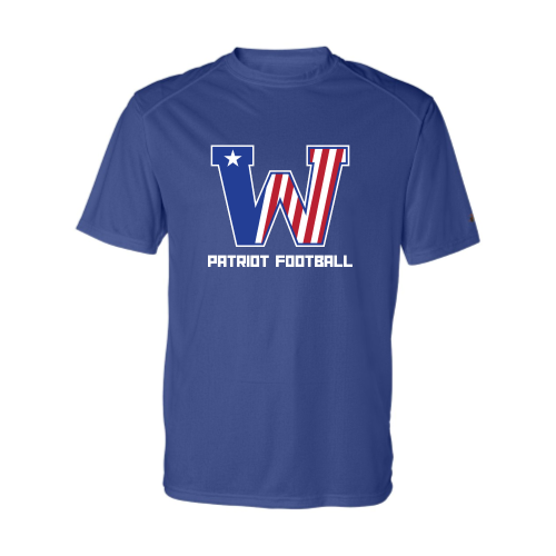 Washington Patriot Football - Adult B-Core SS Performance Tee