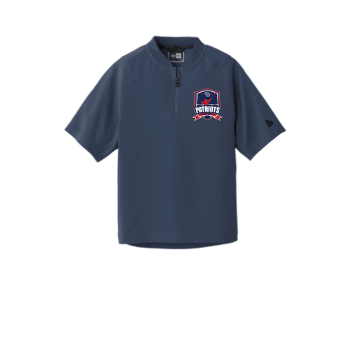 TPS Softball - New Era Youth Cage Short Sleeve 1/4-Zip Jacket