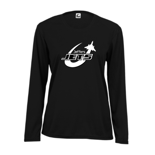 Load image into Gallery viewer, Jeffers HS -  Ladies LS Performance Tee
