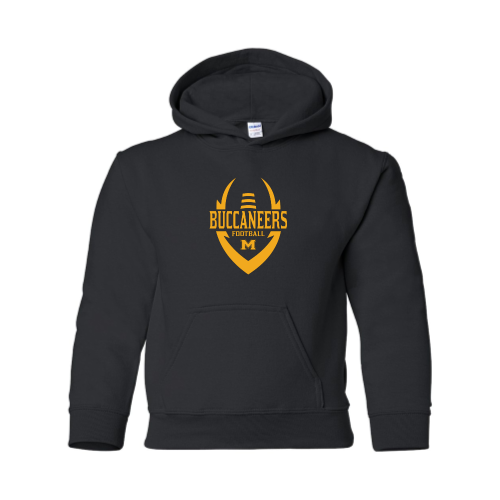 Load image into Gallery viewer, Milford Buccaneers - Youth Pullover Hood Sweatshirt
