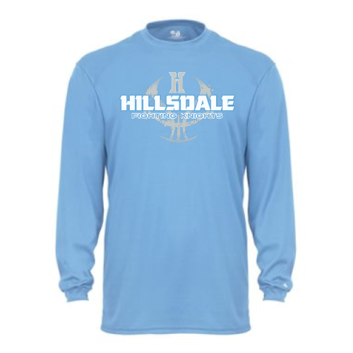 Hillsdale Basketball - Badger B-Core Long Sleeve T-Shirt