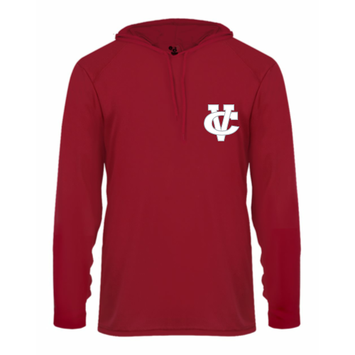 Load image into Gallery viewer, Coosa Valley Softball - Youth LS Performance Tee with Hood
