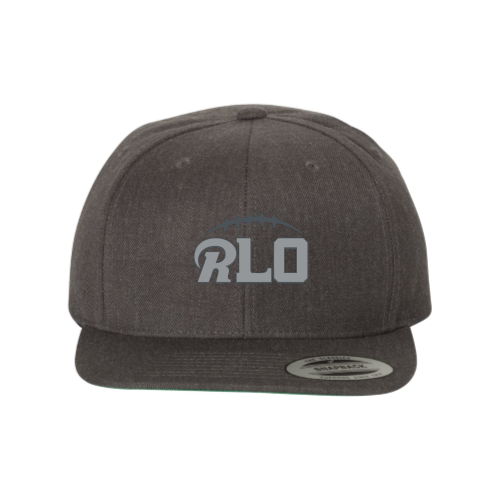 Load image into Gallery viewer, RLO Football - Premium Flat Bill Snapback
