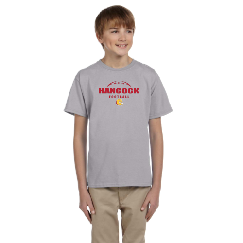 Hancock Football - Youth Short Sleeve Cotton Tee