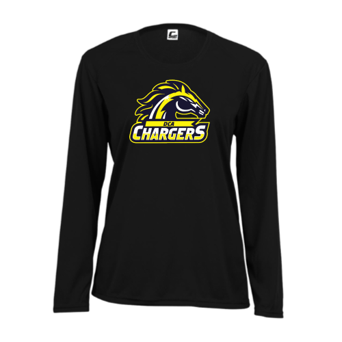 Load image into Gallery viewer, DCA Chargers - Ladies LS Performance Tee
