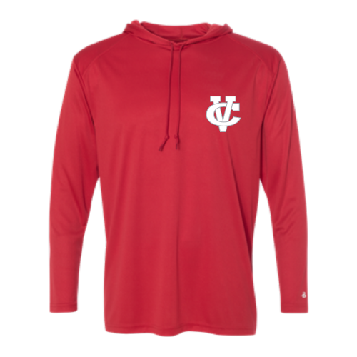 Load image into Gallery viewer, Coosa Valley Softball - Adult LS Performance Tee with Hood
