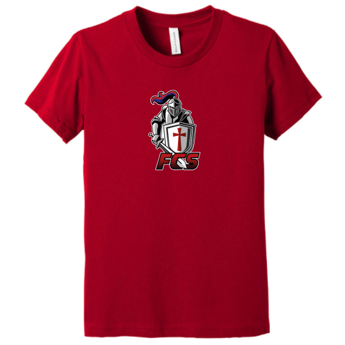 Load image into Gallery viewer, Faith Christian School - Canvas Adult Short Sleeve Cotton Tee

