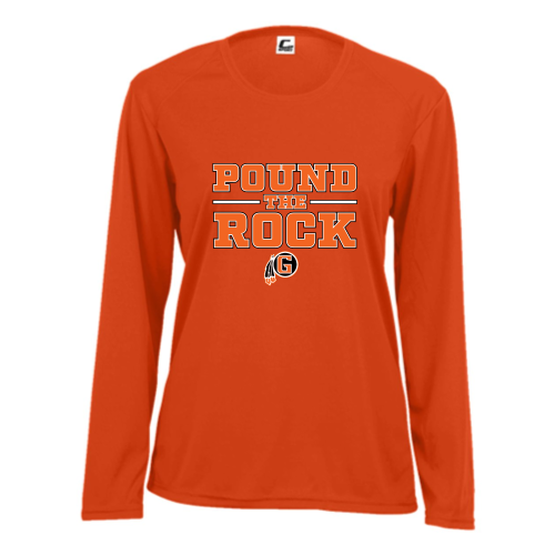 Grafton HS Football - Ladies LS Performance Tee