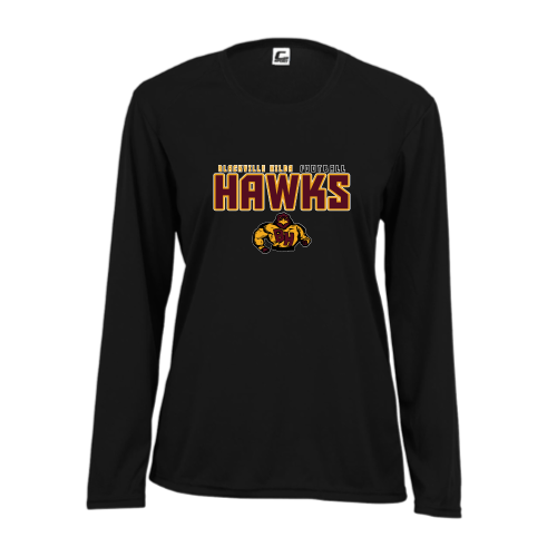 Blackville Hilda Football - Ladies LS Performance Tee