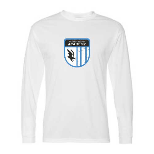 Load image into Gallery viewer, Copper Island Academy - Adult LS Performance Tee
