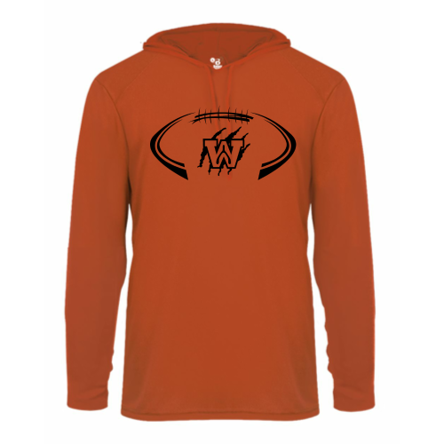 Load image into Gallery viewer, Young Tigers - Adult LS Performance Tee with Hood
