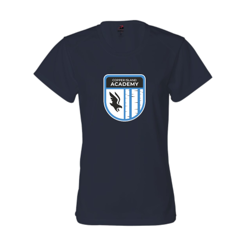 Load image into Gallery viewer, Copper Island Academy - Ladies B-Core SS Performance Tee
