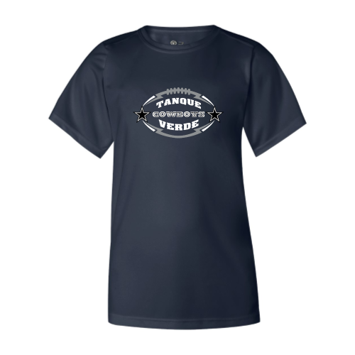 Load image into Gallery viewer, Tanque Verde Cowboys - Youth B-Core SS Performance Tee
