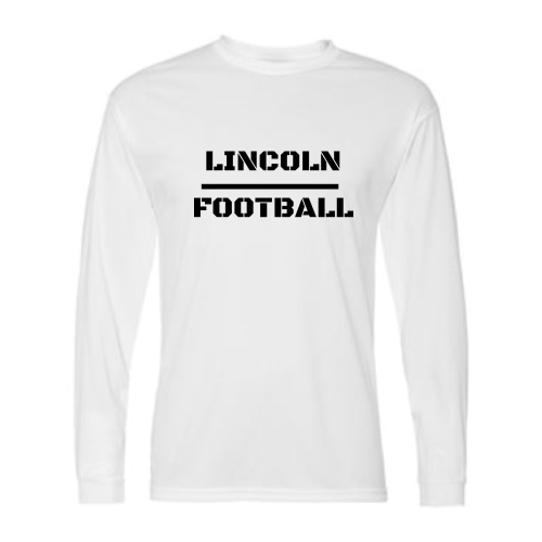 Lincoln Football - Adult LS Performance Tee