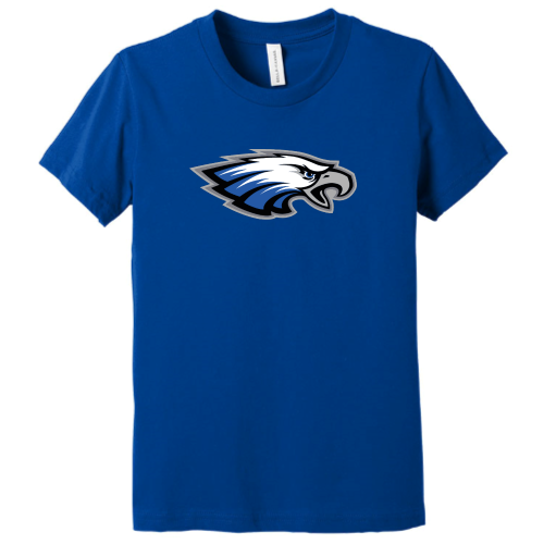 Copiague High School - Canvas Adult Short Sleeve Cotton Tee