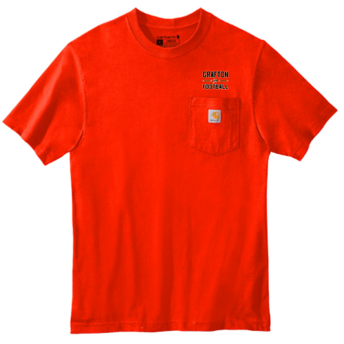 Grafton Black Hawks - Carhartt Workwear Pocket Short Sleeve T-Shirt
