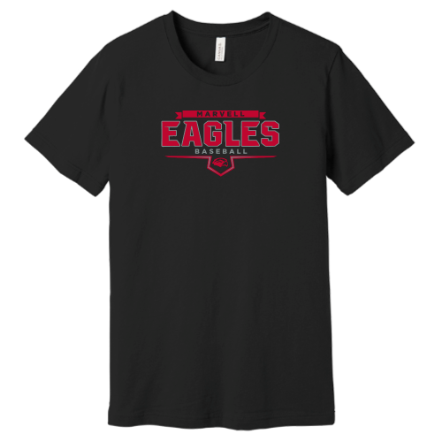 Marvell Eagles - Canvas Adult Short Sleeve Cotton Tee