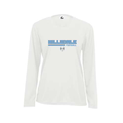 Hillsdale High -  Ladies LS Performance Tee