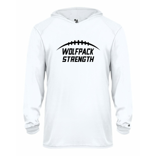 Load image into Gallery viewer, Lincoln HS - Youth LS Performance Tee with Hood
