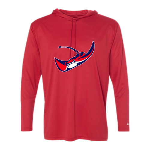 Load image into Gallery viewer, Cross Schools - Adult LS Performance Tee with Hood
