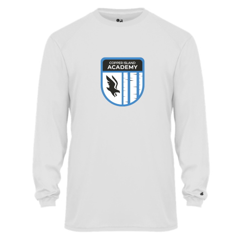 Load image into Gallery viewer, Copper Island Academy - Youth LS Performance Tee
