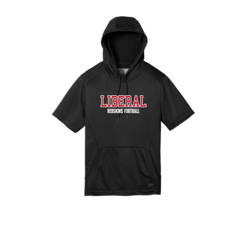 Liberal Redskins - New Era Performance Terry Short Sleeve Hoodie