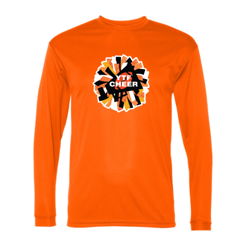 Load image into Gallery viewer, YTF Cheer - Adult LS Performance Tee
