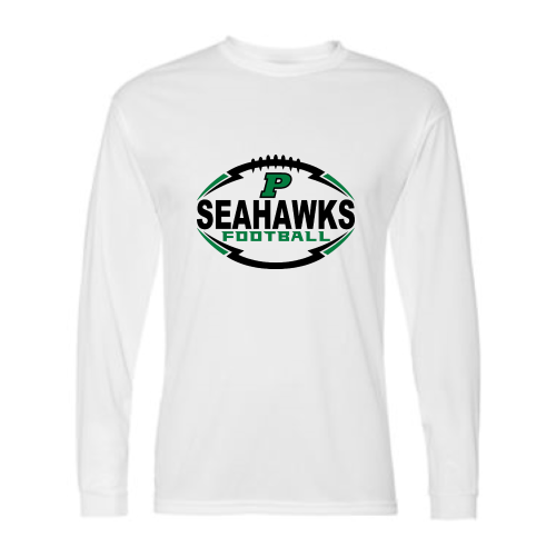 Load image into Gallery viewer, Peninsula Youth Seahawks - Adult LS Performance Tee
