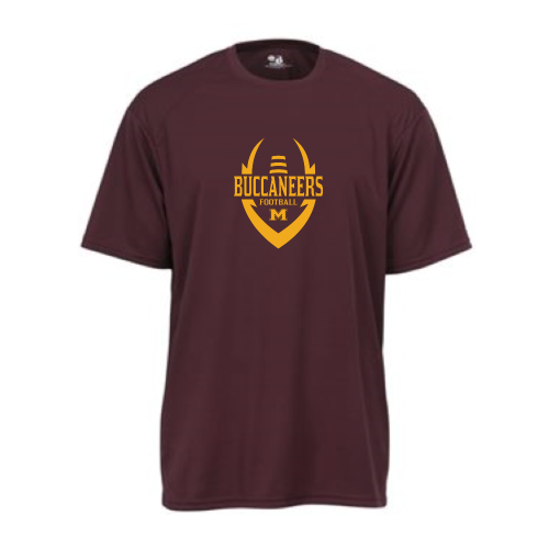 Load image into Gallery viewer, Milford Buccaneers - Youth B-Core SS Performance Tee
