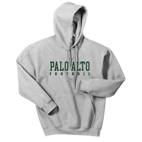 Load image into Gallery viewer, Palo Alto HS - Football - Adult Pullover Hood Sweatshirt
