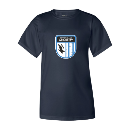 Load image into Gallery viewer, Copper Island Academy - Youth B-Core SS Performance Tee
