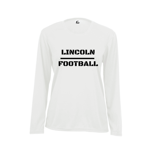 Load image into Gallery viewer, Lincoln Football - Ladies LS Performance Tee
