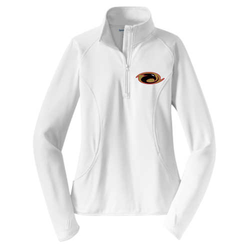Load image into Gallery viewer, Thunderhawks Softball - Ladies Sport Wicking 1-4 Zip Pullover
