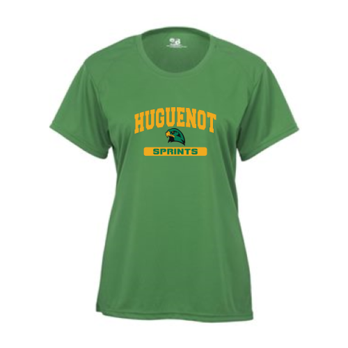 Huguenot Track and Field Sprints - Ladies B-Core SS Performance Tee