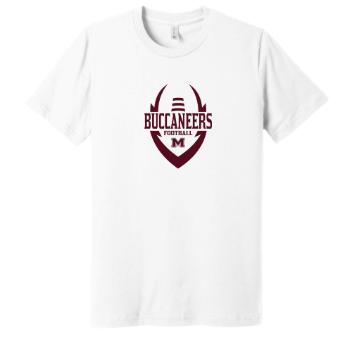 Milford Buccaneers - Canvas Adult Short Sleeve Cotton Tee