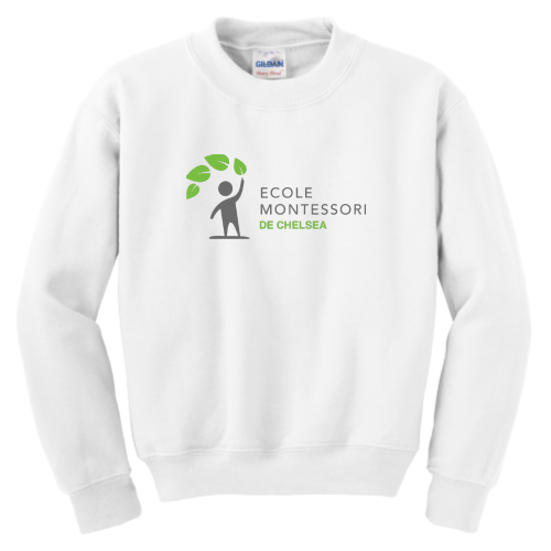 Ecole Montessori - Gildan Youth Heavy Blend Crewneck Sweatshirt