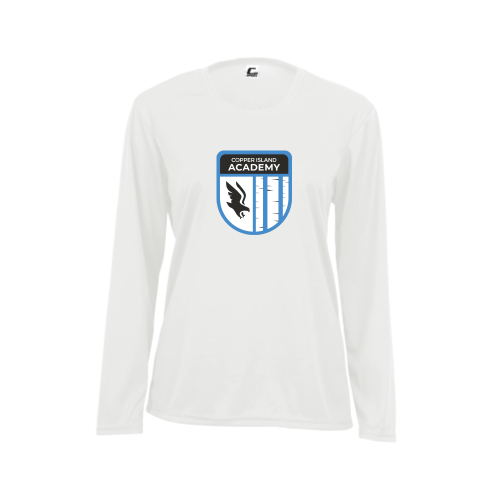 Load image into Gallery viewer, Copper Island Academy - Ladies LS Performance Tee
