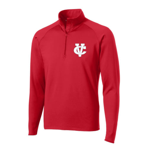 Coosa Valley Softball - Red - Sport Wicking 1-4 Zip Pullover