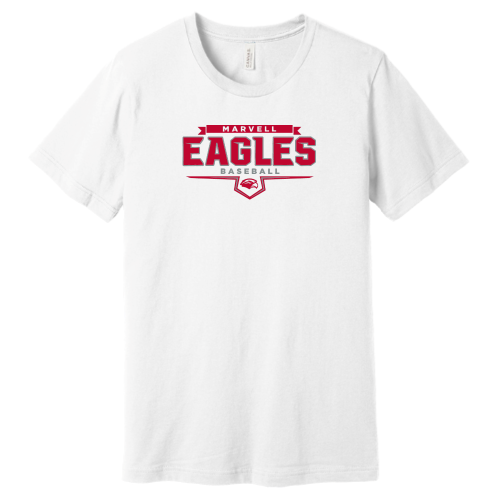 Marvell Eagles - Canvas Adult Short Sleeve Cotton Tee