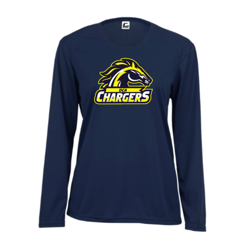 Load image into Gallery viewer, DCA Chargers - Ladies LS Performance Tee
